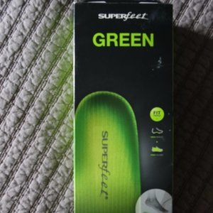 SUPERFEET green insoles - brand new